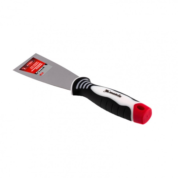 Шпательная лопатка из нержавеющей стали, 50 мм, трехкомпонентная ручка Matrix Шпательная лопатка из нержавеющей стали, 50 мм, трехкомпонентная ручка Matrix