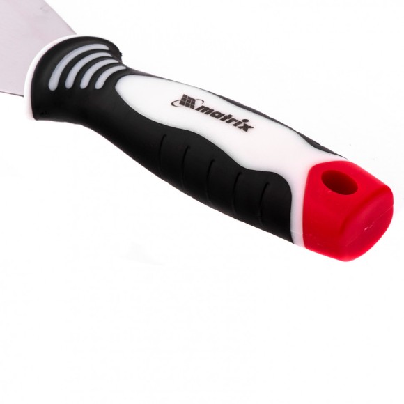 Шпательная лопатка из нержавеющей стали, 50 мм, трехкомпонентная ручка Matrix Шпательная лопатка из нержавеющей стали, 50 мм, трехкомпонентная ручка Matrix