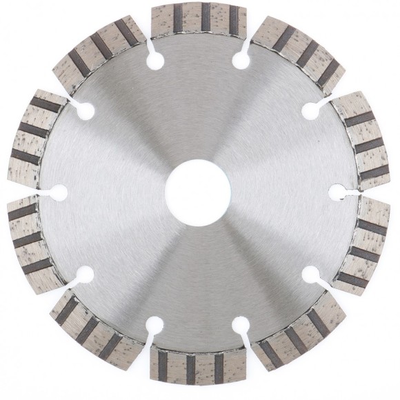 Диск алмазный, 125 х 22.2 мм, лазерная приварка турбо-сегментов, сухая резка Gross Диск алмазный, 125 х 22.2 мм, лазерная приварка турбо-сегментов, сухая резка Gross