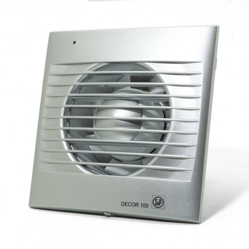 Вытяжной вентилятор Soler  Palau Decor 100 C 13 Вт SILVER