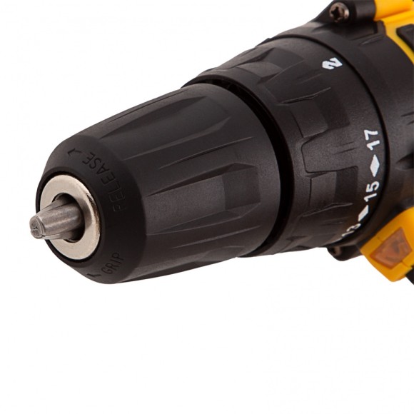 Дрель-шуруповерт аккумуляторная CDL-12-01CB, Li-Ion, 12 В, 1 акк.// Denzel Дрель-шуруповерт аккумуляторная CDL-12-01CB, Li-Ion, 12 В, 1 акк.// Denzel