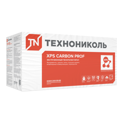 XPS ТЕХНОНИКОЛЬ CARBON PROF 1180х580х50