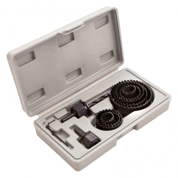 Набор кольцевых пил по дереву, 19-64 мм, 11 предметов Matrix Набор кольцевых пил по дереву, 19-64 мм, 11 предметов Matrix