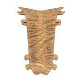 Угол внутренний Ideal Комфорт, дуб коньячный, 55 мм (20 шт.) Угол внутренний Ideal Комфорт, дуб коньячный, 55 мм (20 шт.)