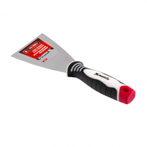 Шпательная лопатка из нержавеющей стали, 80 мм, трехкомпонентная ручка Matrix Шпательная лопатка из нержавеющей стали, 80 мм, трехкомпонентная ручка Matrix