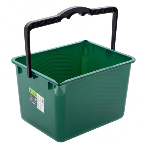 Ведро малярное прямоугольное, 8 л, вторичный полипропилен Россия, Сибртех Ведро малярное прямоугольное, 8 л, вторичный полипропилен Россия, Сибртех