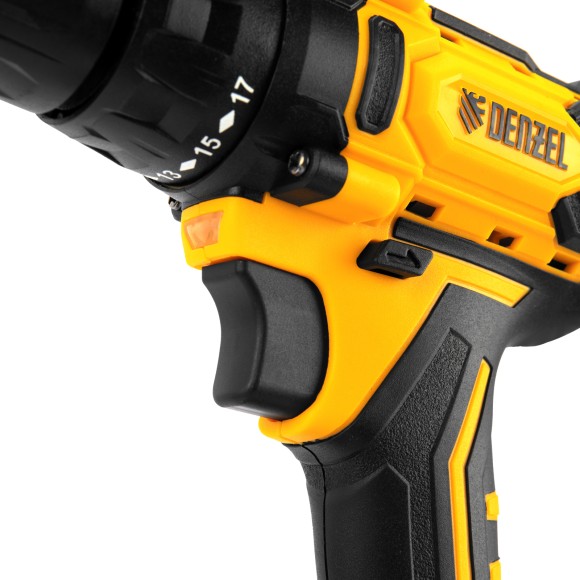 Дрель-шуруповерт аккумуляторная CDL-12-02BM, Li-Ion, 12 В, 2 акк.// Denzel Дрель-шуруповерт аккумуляторная CDL-12-02BM, Li-Ion, 12 В, 2 акк.// Denzel