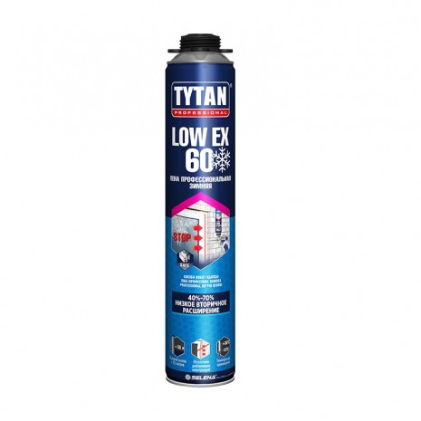 Пена профессиональная Tytan LowEx 60 зимняя (750 мл)