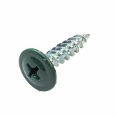 Саморез Yoko прессшайба шило 4,2х16 мм RAL 6005 зеленый