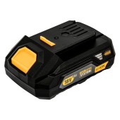 Батарея аккумуляторная B-18-2.0, Li-Ion, 18 В, 2,0 Ач // Denzel Батарея аккумуляторная B-18-2.0, Li-Ion, 18 В, 2,0 Ач // Denzel