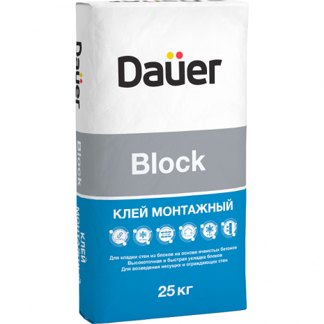 Клей монтажный Dauer Block 25 кг