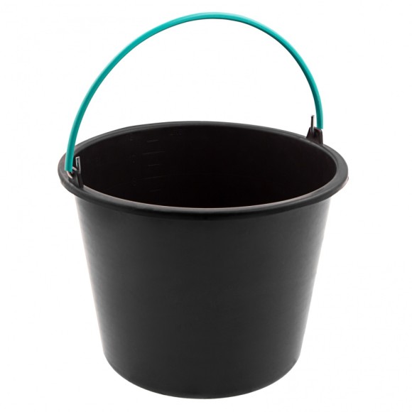 Ведро строительное пластмассовое 12 л, ударопрочное, обрезиненная ручка Matrix Ведро строительное пластмассовое 12 л, ударопрочное, обрезиненная ручка Matrix