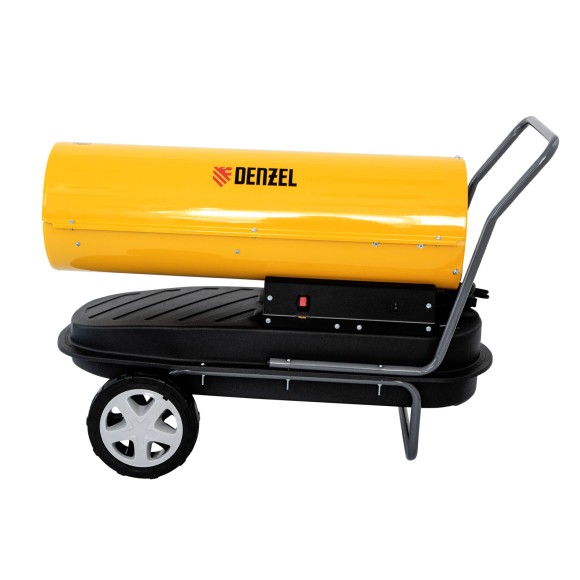 Дизельная тепловая пушка DHG-30, 30 кВт, 750 м3/ч, прямой нагрев Denzel