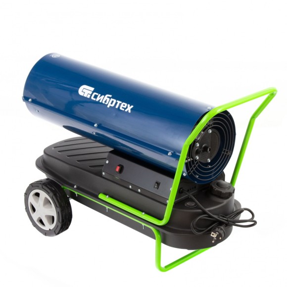 Дизельная тепловая пушка СТД-30, 30 кВт, 750 м3/ч, прямой нагрев Сибртех Дизельная тепловая пушка СТД-30, 30 кВт, 750 м3/ч, прямой нагрев Сибртех