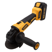 Углошлифовальная машина BLG-IB-18-02, аккумуляторная, Li-ion, 18 В, 3 Ач, 115 мм Denzel Углошлифовальная машина BLG-IB-18-02, аккумуляторная, Li-ion, 18 В, 3 Ач, 115 мм Denzel