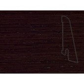 Плинтус шпонированный Педросс 58х20х2500 Венге ориджинал