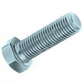 Болт с шестигранной головкой Партнер DIN 933 М16х80 мм полная резьба Болт с шестигранной головкой Партнер DIN 933 М16х80 мм полная резьба