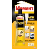 Унив. силиконовый герметик Момент(белый), 85 мл Унив. силиконовый герметик Момент(белый), 85 мл