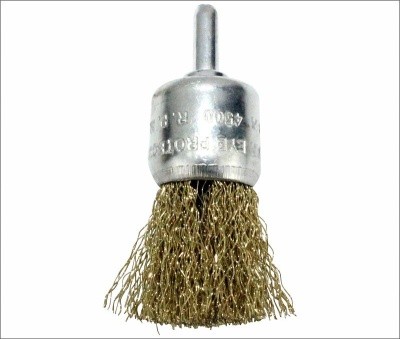 ON Щетка металл. со шпилькой для дрели 25мм (кистевая чашка) ON Щетка металл. со шпилькой для дрели 25мм (кистевая чашка)