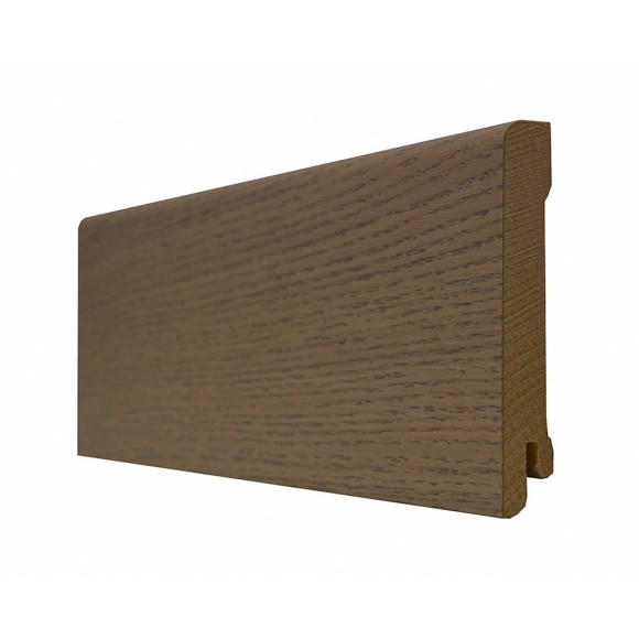 Плинтус шпонированный PolarWood Дуб Серый/Oak Grey 15х95х2500