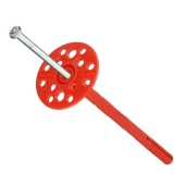 Дюбель-гвоздь для изоляции 10х180 мм (50 шт) с металлическим гвоздем Дюбель-гвоздь для изоляции 10х180 мм (50 шт) с металлическим гвоздем