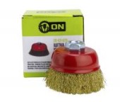 ON Щетка металл. для УШМ 75мм/М14 (чашка) ON Щетка металл. для УШМ 75мм/М14 (чашка)