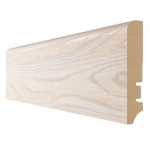 Плинтус МДФ ламинированный HANNAHHOLZ AD 81402.25 Дуб Серый Светлый 2400*81*16 мм