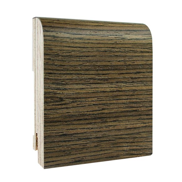 Плинтус шпонированный натур. Finitura Decor 100*15*2400 орех (walnut)