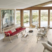 Паркетная доска KAHRS Дуб Блонд (Nouveau Blonde) МЛ 1-пол (2,24 м2)