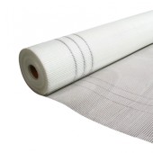 Сетка стеклотканевая Крепикс Фасад, 1800 5х4 мм, 1х50 м, 160 гр/м2 Сетка стеклотканевая Крепикс Фасад, 1800 5х4 мм, 1х50 м, 160 гр/м2