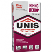 Штукатурка декоративная Unis Декор 25 кг Штукатурка декоративная Unis Декор 25 кг