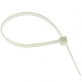 Хомут-стяжка EKF 4,8х200 мм нейлоновый белый