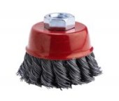 ON Щетка металл. для УШМ 100мм/М14 крученая (чашка) ON Щетка металл. для УШМ 100мм/М14 крученая (чашка)