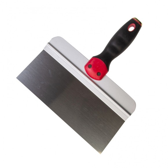 Шпатель фасадный из нержавеющей стали, 250 мм, двухкомпонентная ручка, широкое полотно Matrix Шпатель фасадный из нержавеющей стали, 250 мм, двухкомпонентная ручка, широкое полотно Matrix