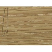 Плинтус шпонированный Педросс 80х16х2500 Дуб затёртый