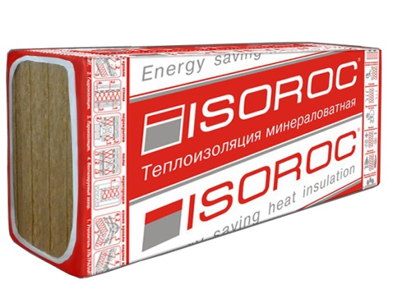 Базальтовая вата Isoroc Ультралайт 1200х600х100 мм 4 плиты в упаковке