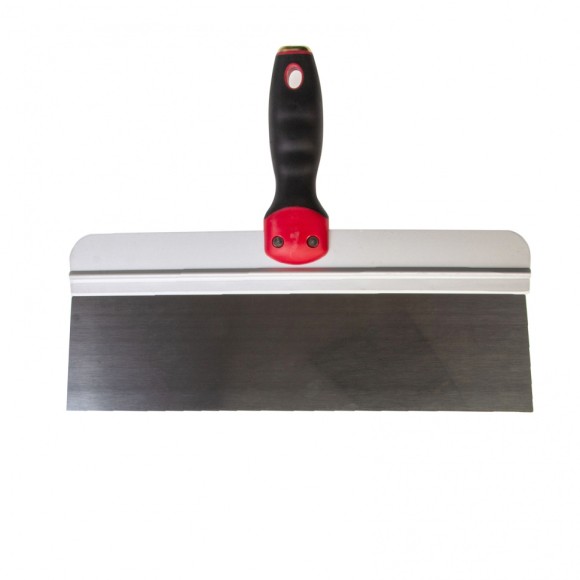 Шпатель фасадный из нержавеющей стали, 350 мм, двухкомпонентная ручка, широкое полотно Matrix Шпатель фасадный из нержавеющей стали, 350 мм, двухкомпонентная ручка, широкое полотно Matrix