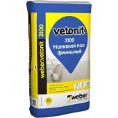 Пол наливной финишный Weber.Vetonit 3100 20 кг Пол наливной финишный Weber.Vetonit 3100 20 кг