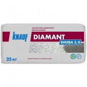 Штукатурка цементная декоративная Knauf Диамант Шуба 3 мм белая 25 кг Штукатурка цементная декоративная Knauf Диамант Шуба 3 мм белая 25 кг