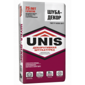 Штукатурка декоративная Unis Шуба-Декор 25 кг Штукатурка декоративная Unis Шуба-Декор 25 кг