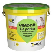 Шпатлевка финишная полимерная Weber.Vetonit LR Pasta 20 кг Шпатлевка финишная полимерная Weber.Vetonit LR Pasta 20 кг