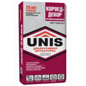 Штукатурка декоративная (крупнофр.) Unis Короед-Декор 25 кг Штукатурка декоративная (крупнофр.) Unis Короед-Декор 25 кг
