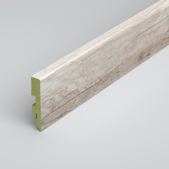 Плинтус МДФ ламинированный водостойкий Green Prestige Дуб Мамри 80x16x2000 мм