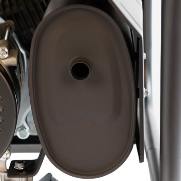 Генератор бензиновый PS 28, 2.8 кВт, 230 В, 15 л, ручной стартер Denzel