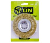 ON Щетка металл. для УШМ 125мм/22мм, плоская