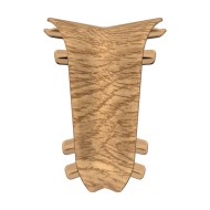 Угол внутренний Ideal Комфорт, дуб коньячный, 55 мм (2 шт.)