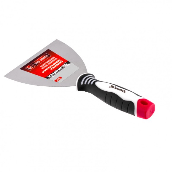 Шпательная лопатка из нержавеющей стали, 120 мм, трехкомпонентная ручка Matrix Шпательная лопатка из нержавеющей стали, 120 мм, трехкомпонентная ручка Matrix
