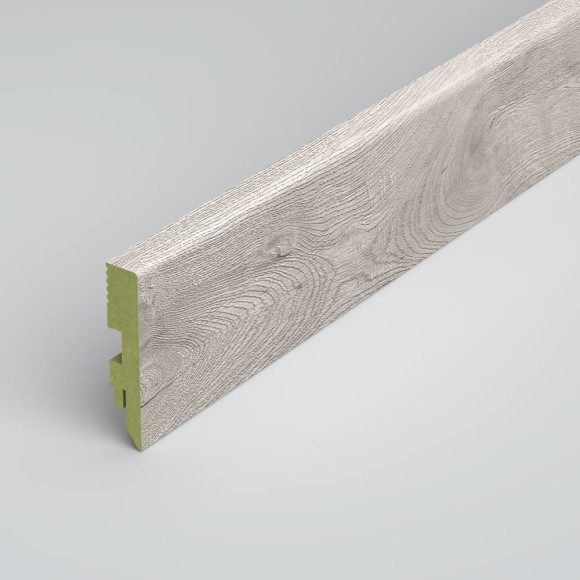 Плинтус МДФ ламинированный водостойкий Green Prestige Дуб Туркана 80x16x2000 мм