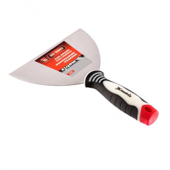 Шпательная лопатка из нержавеющей стали, 150 мм, трехкомпонентная ручка Matrix Шпательная лопатка из нержавеющей стали, 150 мм, трехкомпонентная ручка Matrix