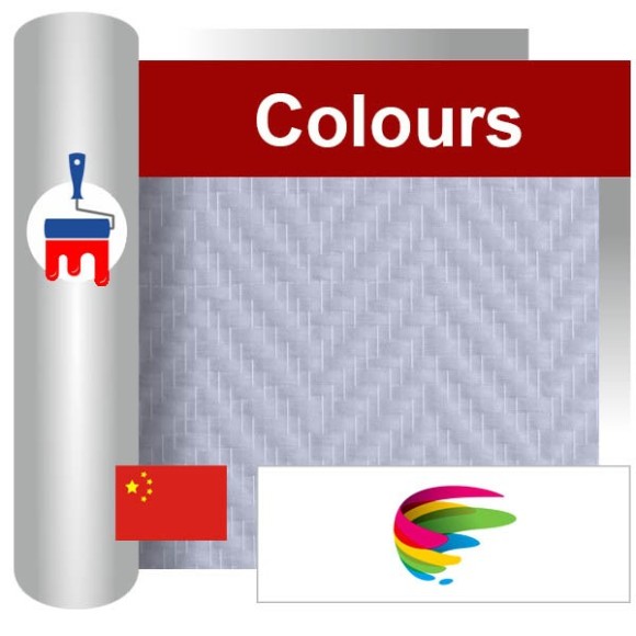 Стеклообои Colours С110 Рогожка средняя
